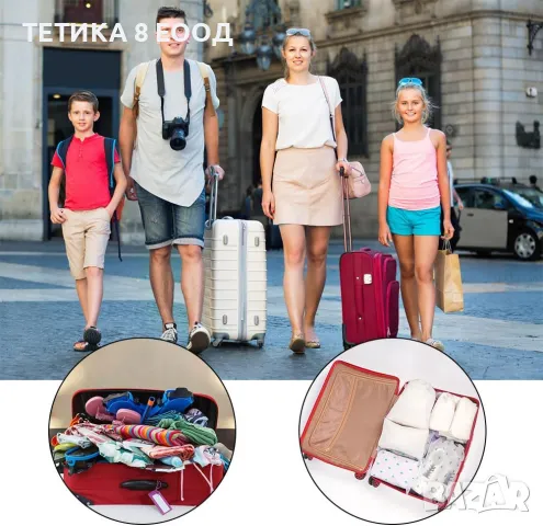 Органайзери за куфар, 8 части, снимка 5 - Органайзери - 49665151