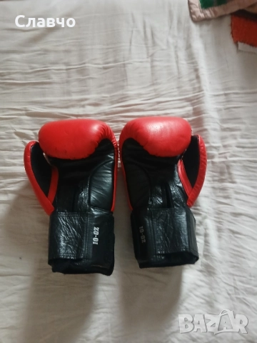Кожени боксови ръкавици 10oz, снимка 8 - Ръкавици - 52501981