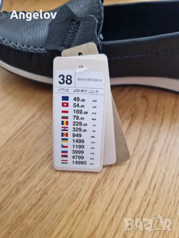 Нови дамски обувки Lasocki, 38  р-р, ест. кожа, снимка 8 - Дамски ежедневни обувки - 47349394