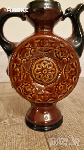 СССР– керамична стомна за вино, 1980г, снимка 7 - Антикварни и старинни предмети - 50690763