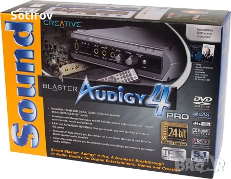 Creative Audigy 4 PRO, снимка 2 - Други - 54336370