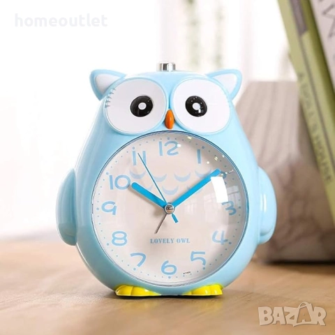 ПРОМОЦИЯ Детски будилник бухал LITTLE CUTE ALARM CLOCK AY 19090