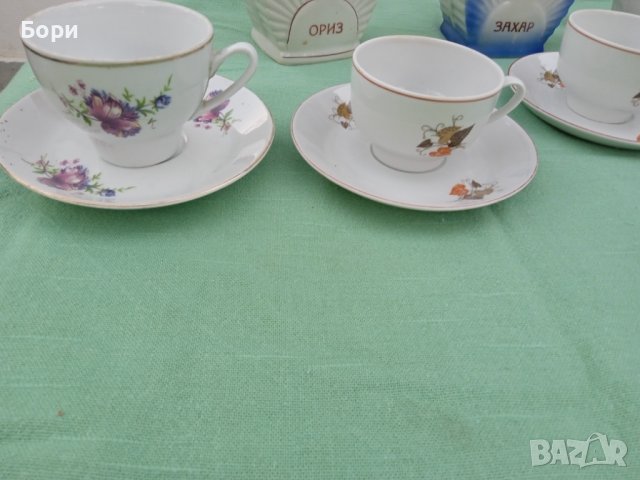Стар български порцелан,àши,бърдуче и др, снимка 3 - Чаши - 36762327