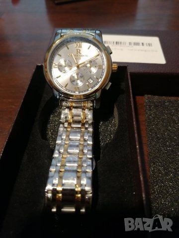 Ontheedge мъжки луксозен часовник с хронограф и календар, снимка 2 - Мъжки - 37638850