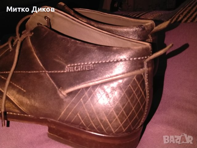 Daniel Hechter Франция пръскани обувки естествена кожа размер №44 стелка 28см, снимка 5 - Официални обувки - 38428362