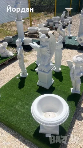 Градински Ангел молещ, снимка 3 - Градински мебели, декорация  - 50152141