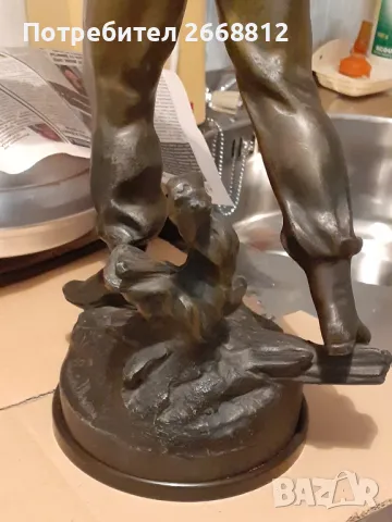 статуетка, снимка 7 - Антикварни и старинни предмети - 47769450