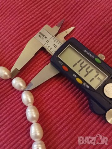 Кулие, гердан, огърлица от естествени перли. , снимка 6 - Колиета, медальони, синджири - 49221526
