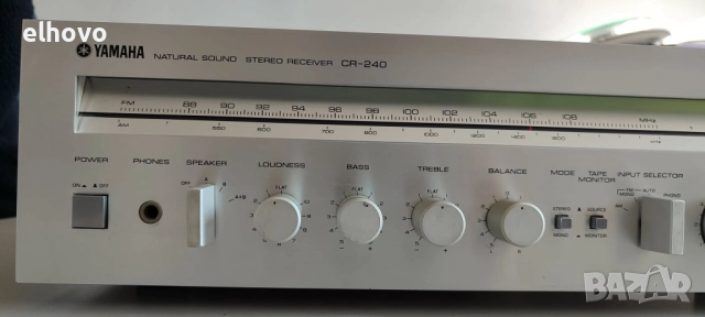 Ресивър Yamaha CR-240, снимка 2 - Ресийвъри, усилватели, смесителни пултове - 52846865