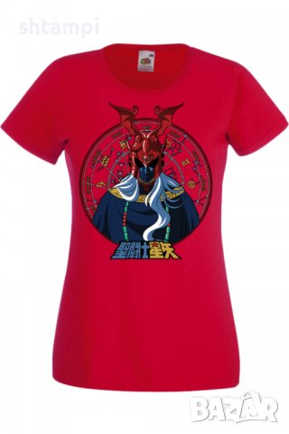 Дамска тениска _Saint Seiya Knights of the Zodiac Pope Ares,Анимация,игра,Празник,Повод., снимка 4 - Тениски - 38074420