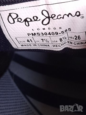 Pepe Jeans Jayde Light suede 395 грама велурени, снимка 6 - Маратонки - 36854808