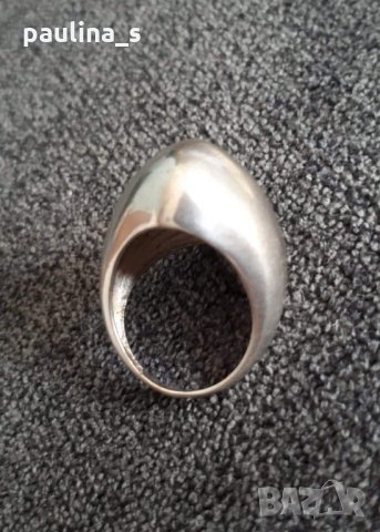 Масивен сребърен пръстен проба 925 и Житен клас , снимка 3 - Пръстени - 29143981