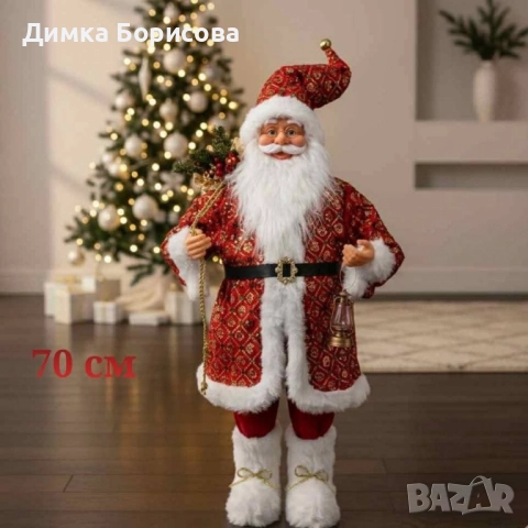 Внеси коледно вълшебство у дома – фигура на Дядо Коледа, снимка 5 - Други - 52348309