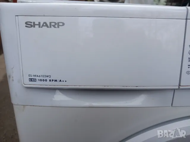 Продавам на части пералня SHARP ES-HFA6103W2, снимка 2 - Перални - 49155432