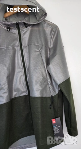 $120 Ветровка Under Armour Swacket Hybrid Windbreaker Jacket XXL водоустойчиво ветроустойчиво, снимка 5 - Якета - 54313282