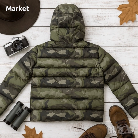 Топло капитонирано яке – практично, стилно и удобно всеки ден. BENETHON, снимка 9 - Якета - 51857954