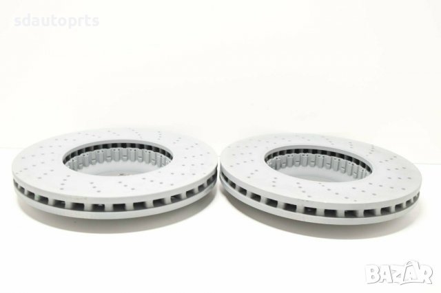 2x НОВ Оригинален Спирчен Диск Mercedes W222 W217 C217 A2224215100 - 370mm, снимка 3 - Части - 36916522