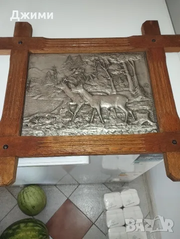 калаени сребърна зинн картина