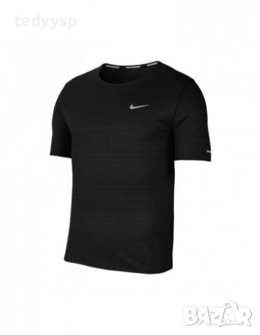 Nike Dri Fit Miler S Black, снимка 1 - Тениски - 36557854