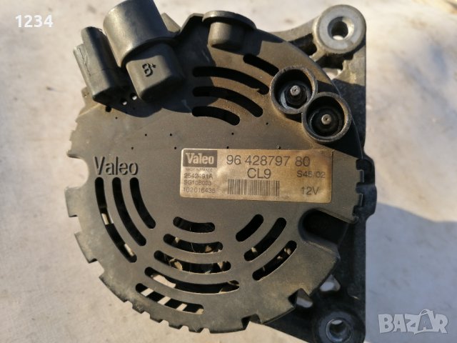 Алтернатор Valeo за Пежо 307 1.6 бензин , снимка 2 - Части - 44269439