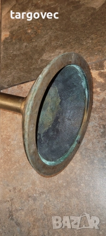 старинна стойка за Папагал бронз, снимка 3 - Антикварни и старинни предмети - 52599597