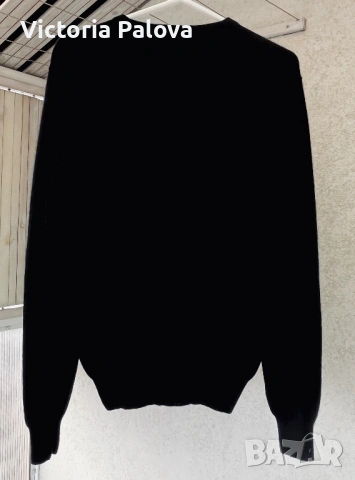 Brooks Brothers черен пуловер 100% скъп кашмир унисекс, снимка 9 - Пуловери - 53930050