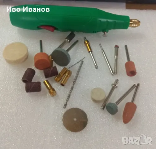 Мини дремел с 44 елемента, снимка 2 - Други инструменти - 49374748