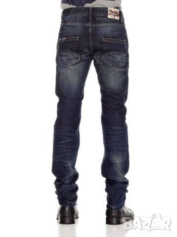 Desigual Oftal Celeste Palido Men's Slim Fit Jeans Мъжки Дънки Размер W34, снимка 12 - Дънки - 29098910