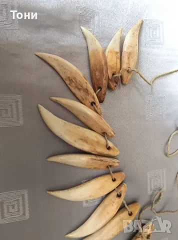 Колие от китов зъб, острови Фиджи ,Wasekaseka, снимка 6 - Колиета, медальони, синджири - 50163007