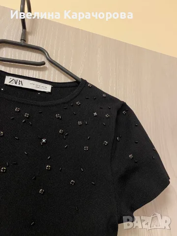 Дамска блузка Zara, снимка 3 - Блузи с дълъг ръкав и пуловери - 55870297
