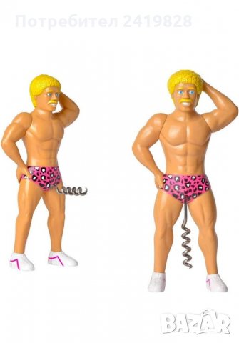 I -TOTAL - Забавна пластмасова отварячка за бутилки , снимка 2 - Аксесоари за кухня - 34450570