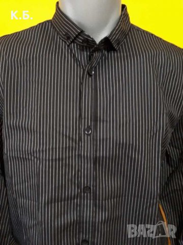 Нова елегантна мъжка риза р-р M/L, снимка 1