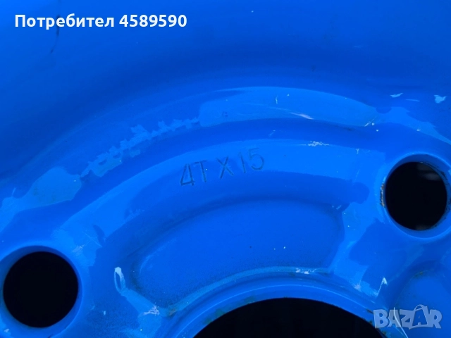 Патерица/Резервна гума Hankook 125/70/15 15цола за Chevrolet/Daewoo, снимка 6 - Гуми и джанти - 51809117