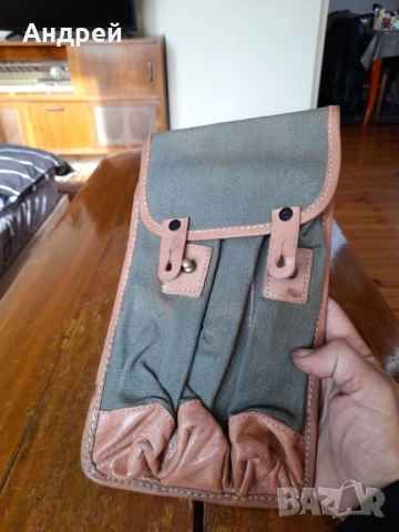 Стара военна чанта,сумка #5, снимка 2 - Антикварни и старинни предмети - 53307550