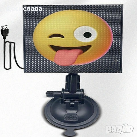 Интелигентен LED екран 32×32 за заден прозорец на автомобил – Модел Pixel RGB с Bluetooth управление, снимка 9 - Аксесоари и консумативи - 53136250