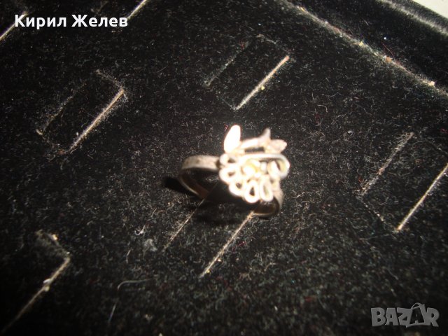 СРЕБЪРЕН ПРЪСТЕН - ЦВЕТЕ МАЙСТОРСКА ИЗРАБОТКА 17139, снимка 8 - Антикварни и старинни предмети - 31557464