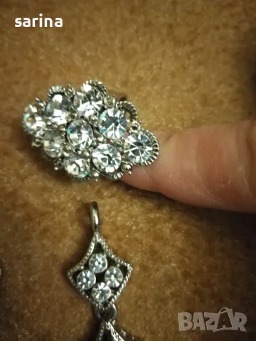 комплект - медальон и пръстен имитация, снимка 3 - Бижутерийни комплекти - 5809191