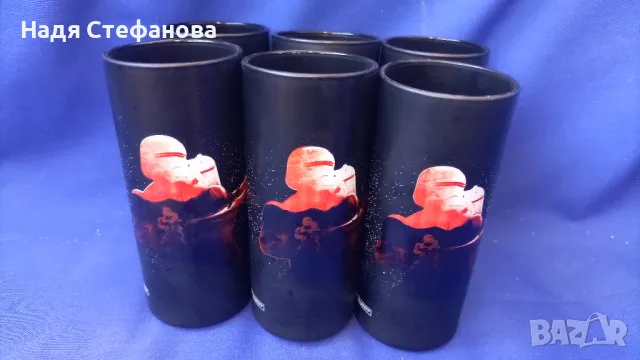 Колекционерски чаши, междузвездни войни, 6 бр , снимка 3 - Колекции - 47507035