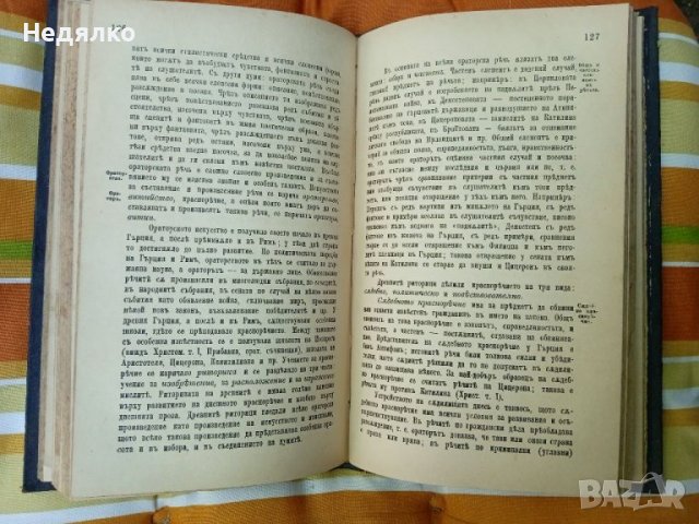 Ръководство по Словесностъта,1889г,стара книга , снимка 7 - Други - 37152735