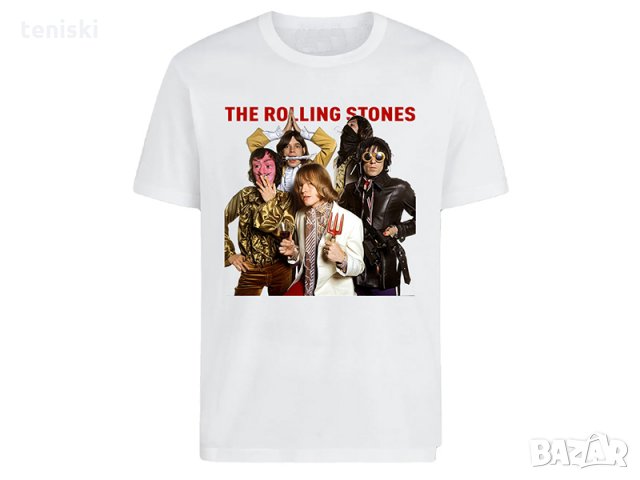  Рок тениска Rolling Stones 5 модела, всички размери, снимка 4 - Тениски - 33926435