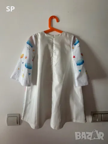 Нова рокля love made love, 128cm, снимка 6 - Детски рокли и поли - 50406272