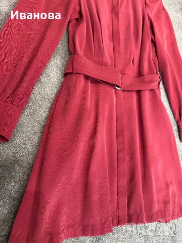 Дамска рокля в малинов цвят, снимка 3 - Рокли - 49877998