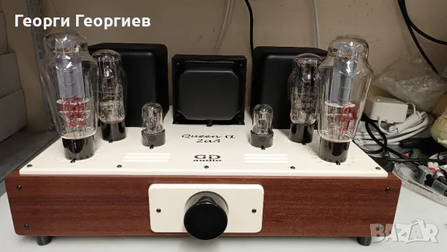 КОЛЕДНА ЦЕНА! HighEnd лампов усилвател Queen Alpha 2a3, снимка 5 - Ресийвъри, усилватели, смесителни пултове - 49711540