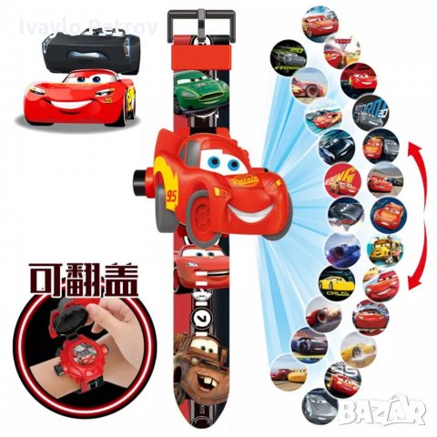 Детски часовник с прожектор с различни герои , снимка 8 - Други - 34331905