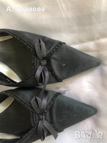 Дамски сатенени обувки Barratts , снимка 7 - Дамски елегантни обувки - 30153768