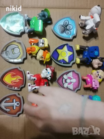  Пес Патрул Paw Pes Patrol и значка фигурка фигурки играчка играчки, снимка 3 - Фигурки - 38719138