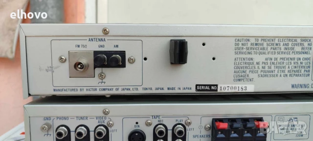 Стерео усилвател и тунер JVC A-K20, T-K20, снимка 10 - Ресийвъри, усилватели, смесителни пултове - 50639848