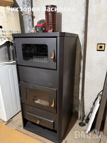 Камина с фурна, водна риза + помпа ,,Прити” , снимка 2 - Други стоки за дома - 52856165