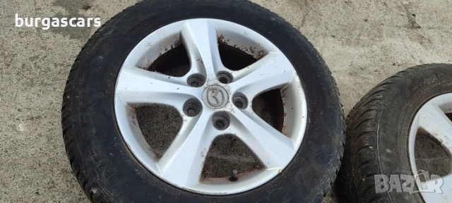 Алуминиеви джанти 15ки Mazda 3 - 200лв, снимка 5 - Гуми и джанти - 51214982