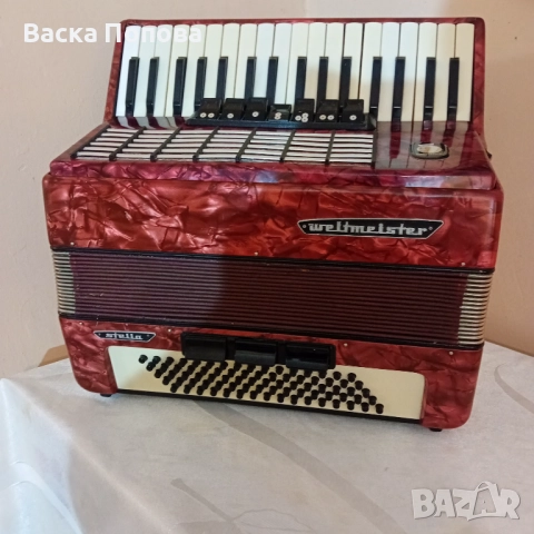 Акордеон Велтмайстер-стела 80 баса